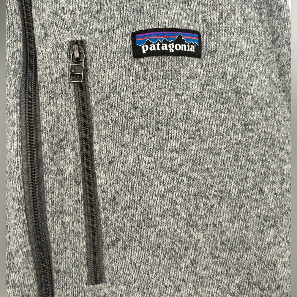 Patagonia Gray Full-Zip Fleece Vest - Picture 5 of 14